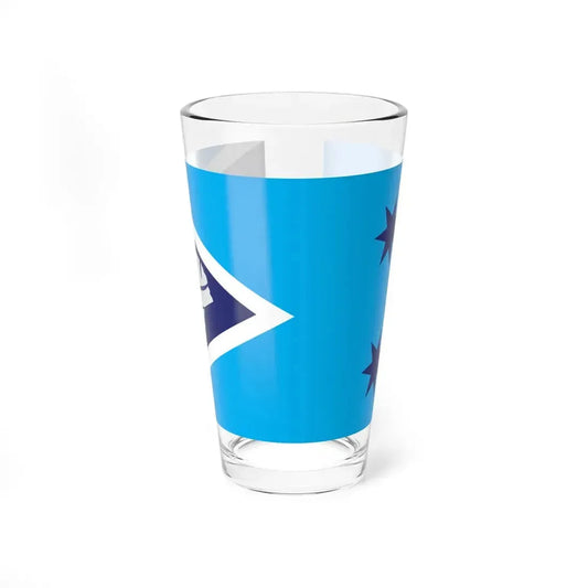 Proposed flag of Fiji 2015 design 36 (Fiji) Pint Glass 16oz 16oz - Go Mug Yourself