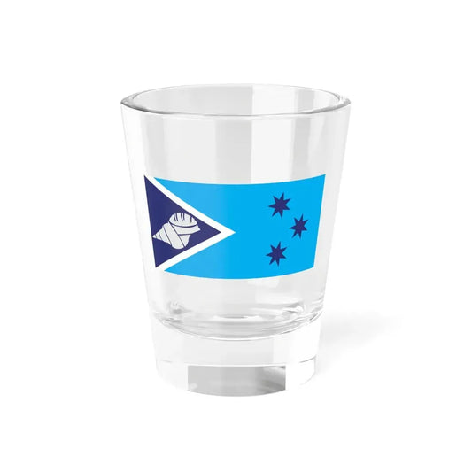 Proposed flag of Fiji 2015 design 36 (Fiji) Shot Glass 1.5oz 1.5oz - Go Mug Yourself