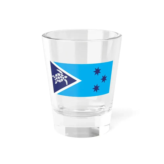 Proposed flag of Fiji 2015 design 38 (Fiji) Shot Glass 1.5oz 1.5oz - Go Mug Yourself