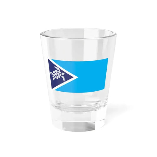 Proposed flag of Fiji 2015 design 39 (Fiji) Shot Glass 1.5oz 1.5oz - Go Mug Yourself