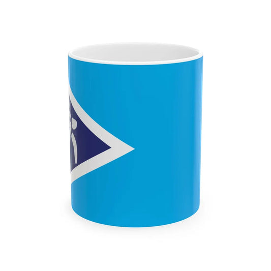 Proposed flag of Fiji 2015 design 39 (Fiji) White Coffee Mug 11oz - Go Mug Yourself