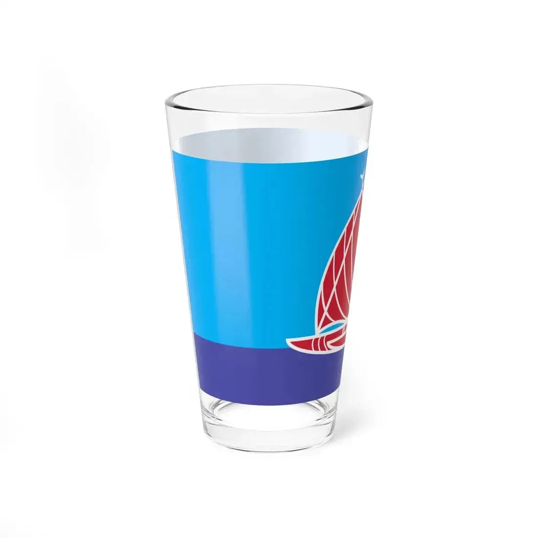 Proposed flag of Fiji 2015 design 40 (Fiji) Pint Glass 16oz - Go Mug Yourself