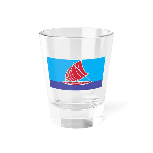 Proposed flag of Fiji 2015 design 40 (Fiji) Shot Glass 1.5oz 1.5oz - Go Mug Yourself