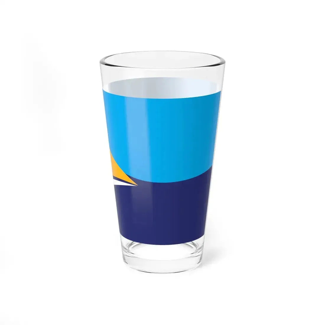 Proposed flag of Fiji 2015 design 43 (Fiji) Pint Glass 16oz - Go Mug Yourself