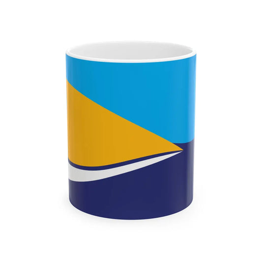Proposed flag of Fiji 2015 design 43 (Fiji) White Coffee Mug 11oz - Go Mug Yourself