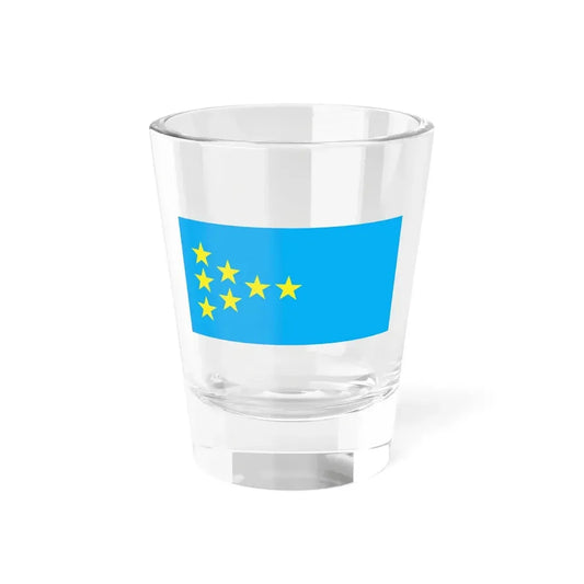 Proposed flag of Fiji 2015 design 45 (Fiji) Shot Glass 1.5oz 1.5oz - Go Mug Yourself