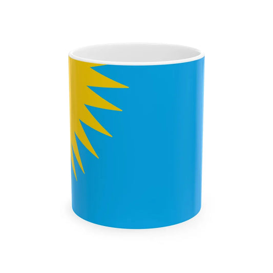 Proposed flag of Fiji 2015 design 49 (Fiji) White Coffee Mug 11oz - Go Mug Yourself