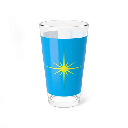 Proposed flag of Fiji 2015 design 50 (Fiji) Pint Glass 16oz 16oz - Go Mug Yourself