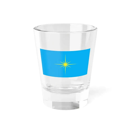 Proposed flag of Fiji 2015 design 50 (Fiji) Shot Glass 1.5oz 1.5oz - Go Mug Yourself