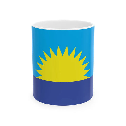 Proposed flag of Fiji 2015 design 51 (Fiji) White Coffee Mug 11oz - Go Mug Yourself