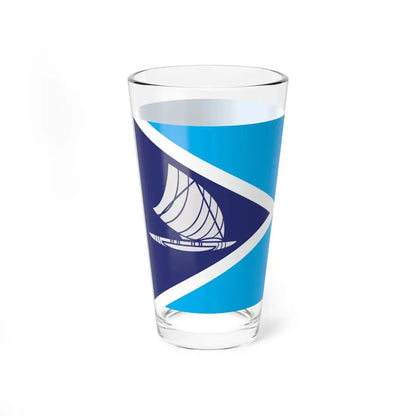 Proposed flag of Fiji 2015 design 52 (Fiji) Pint Glass 16oz - Go Mug Yourself