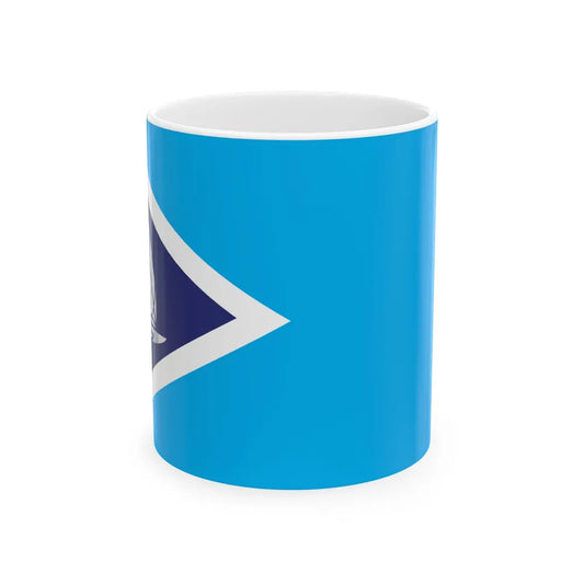 Proposed flag of Fiji 2015 design 52 (Fiji) White Coffee Mug 11oz - Go Mug Yourself