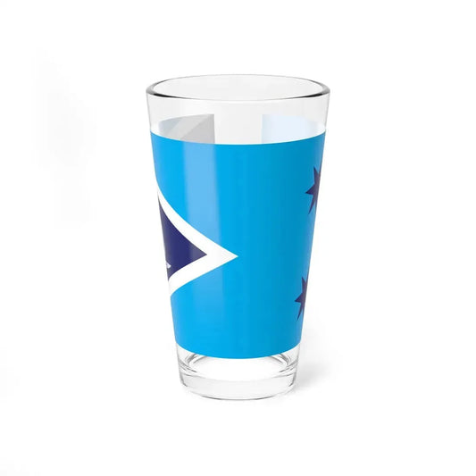 Proposed flag of Fiji 2015 design 53 (Fiji) Pint Glass 16oz 16oz - Go Mug Yourself