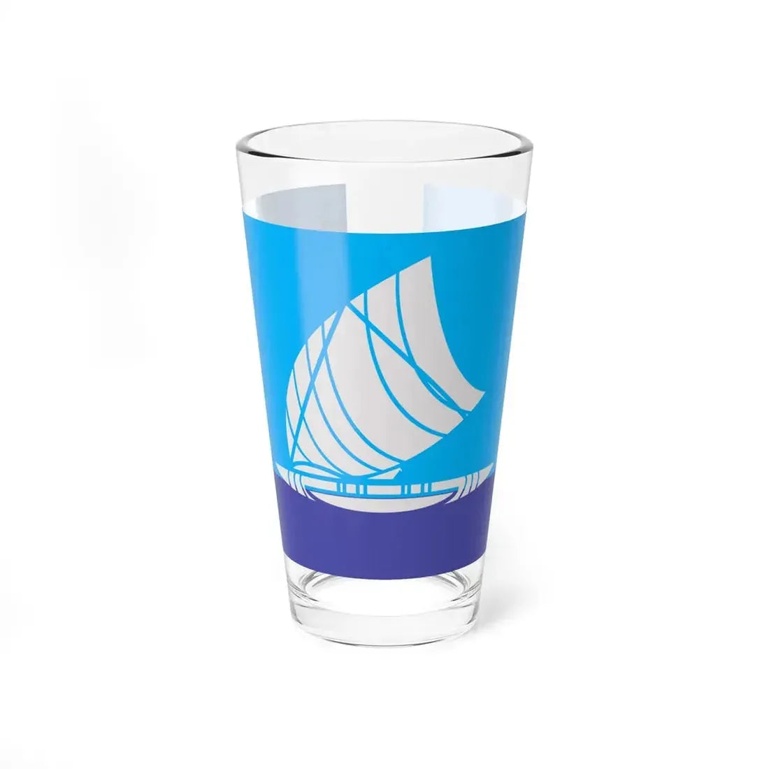 Proposed flag of Fiji 2015 design 54 (Fiji) Pint Glass 16oz 16oz - Go Mug Yourself