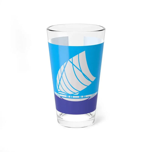 Proposed flag of Fiji 2015 design 54 (Fiji) Pint Glass 16oz 16oz - Go Mug Yourself