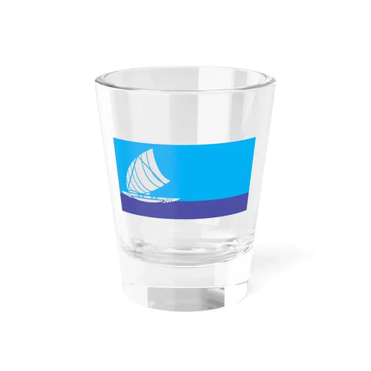 Proposed flag of Fiji 2015 design 55 (Fiji) Shot Glass 1.5oz 1.5oz - Go Mug Yourself