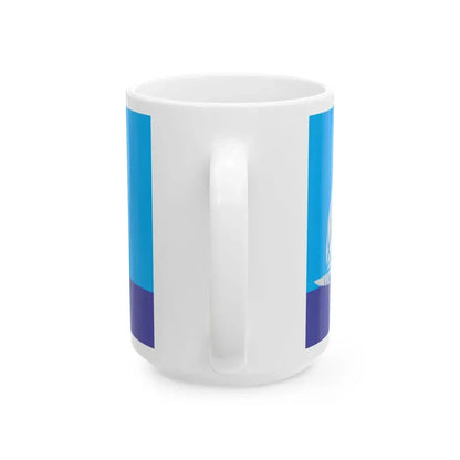 Proposed flag of Fiji 2015 design 55 (Fiji) White Coffee Mug - Go Mug Yourself