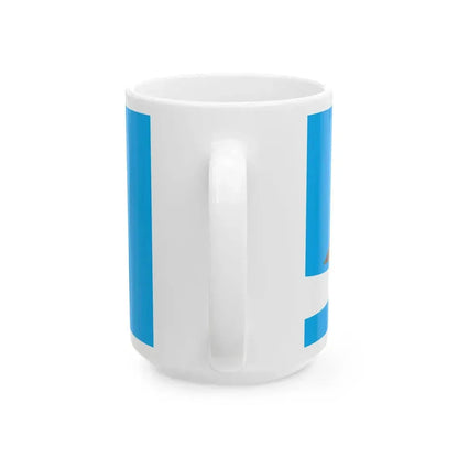 Proposed flag of Fiji 2015 design 56 (Fiji) White Coffee Mug - Go Mug Yourself