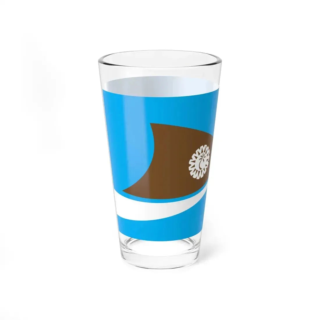 Proposed flag of Fiji 2015 design 57 (Fiji) Pint Glass 16oz - Go Mug Yourself
