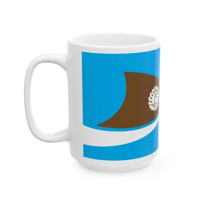 Proposed flag of Fiji 2015 design 57 (Fiji) White Coffee Mug - Go Mug Yourself