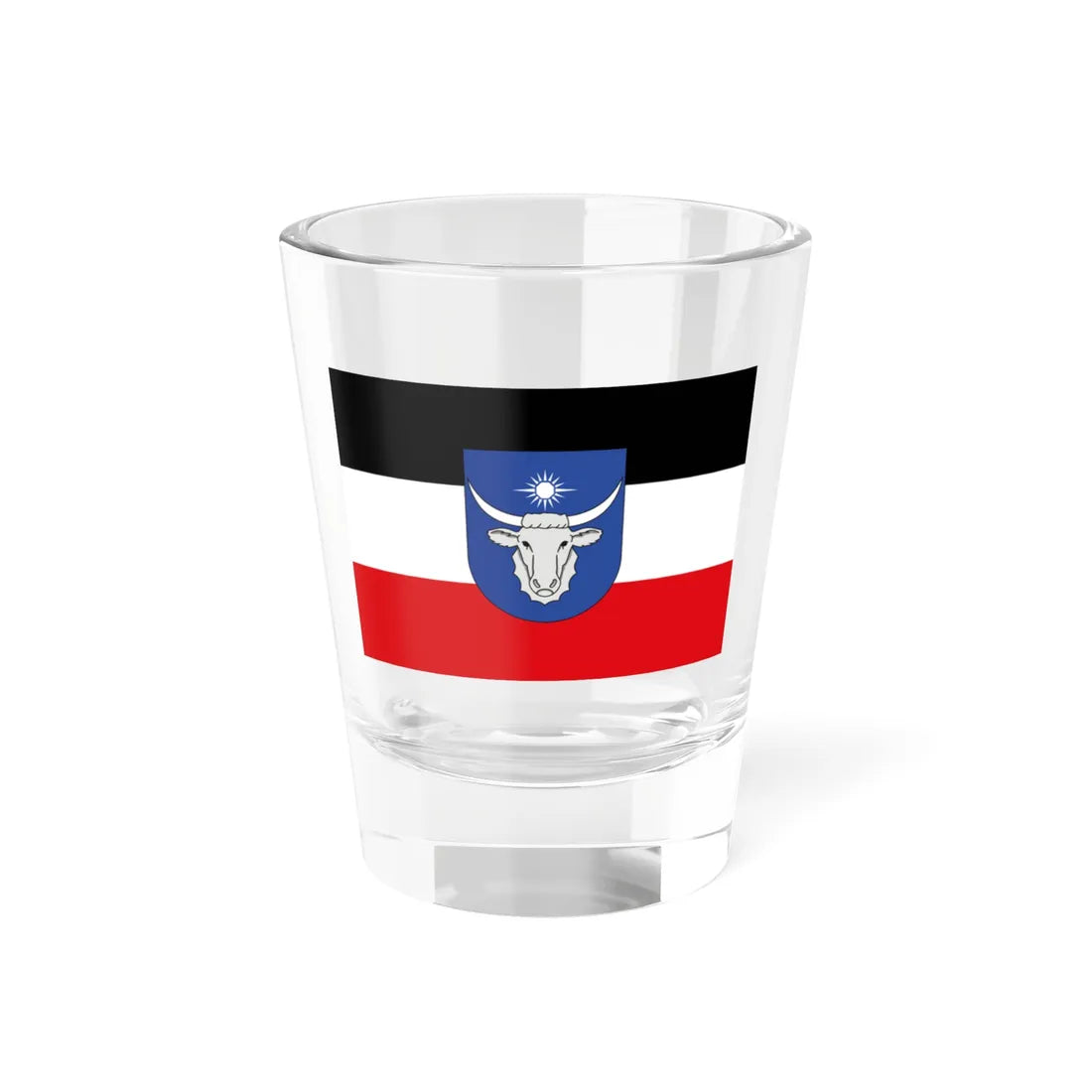 Proposed Flag of German South West Africa 1914 (Germany) Shot Glass 1.5oz 1.5oz - Go Mug Yourself