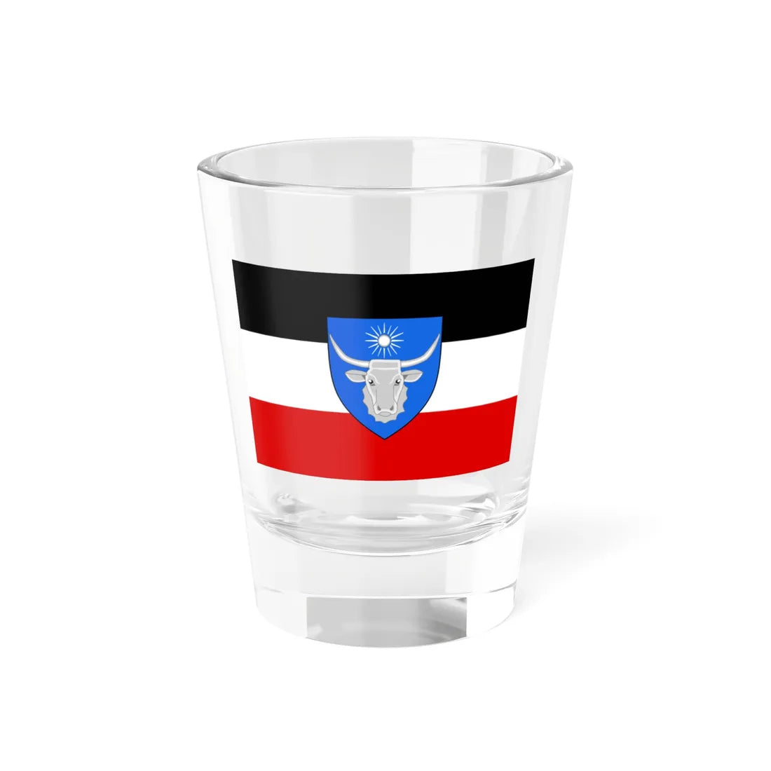 Proposed Flag of German South West Africa (Germany) Shot Glass 1.5oz 1.5oz - Go Mug Yourself