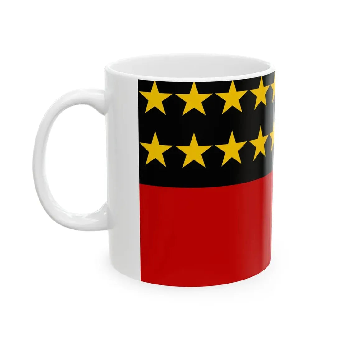 Proposed flag of Germany Robert Lehr (Germany) White Coffee Mug - Go Mug Yourself