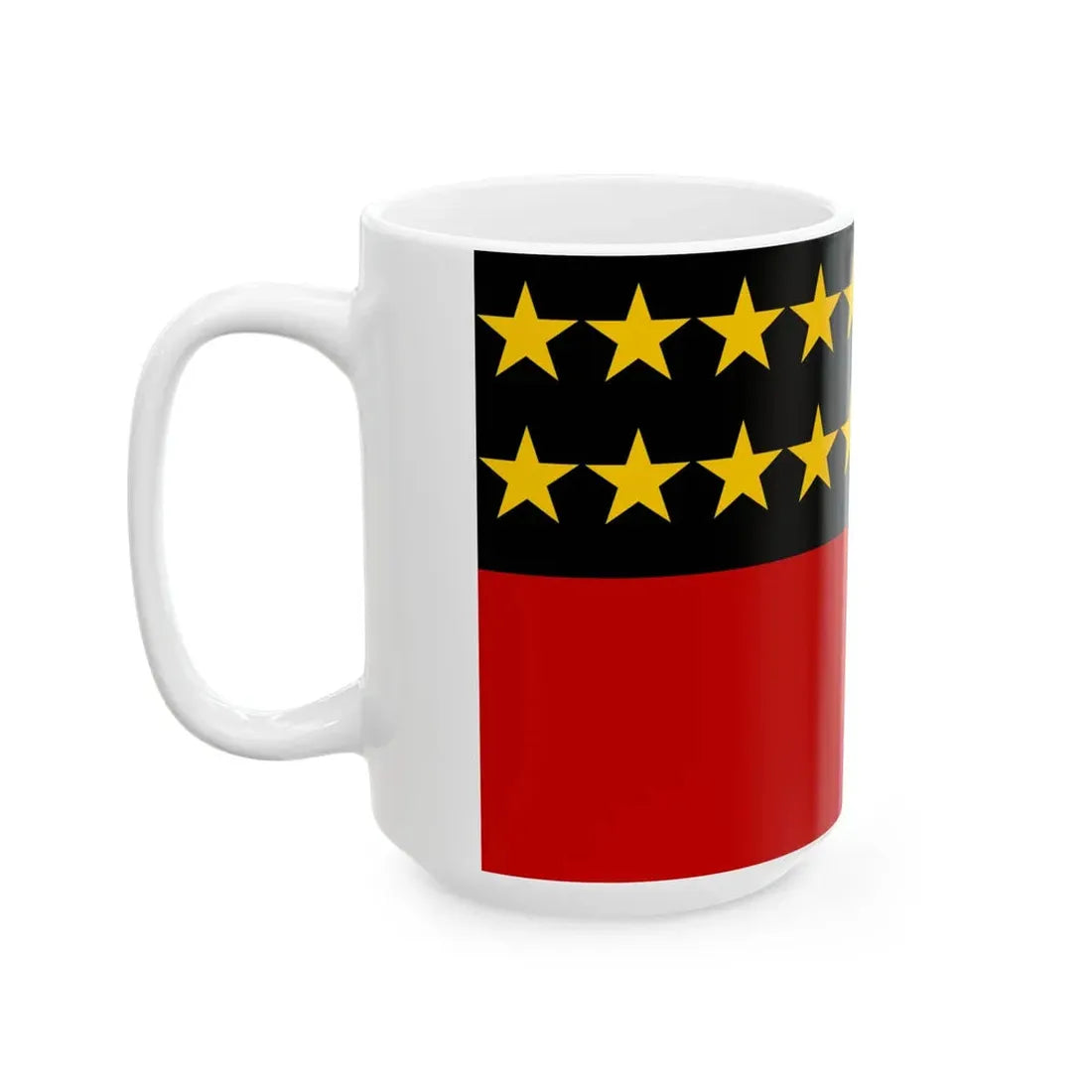 Proposed flag of Germany Robert Lehr (Germany) White Coffee Mug - Go Mug Yourself