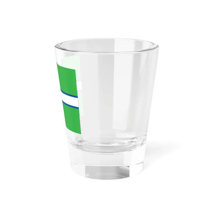 Proposed flag of Greenland 1973 Shot Glass 1.5oz - Go Mug Yourself
