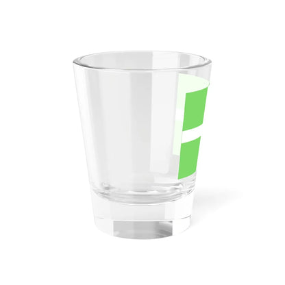 Proposed flag of Greenland 1984 Shot Glass 1.5oz - Go Mug Yourself