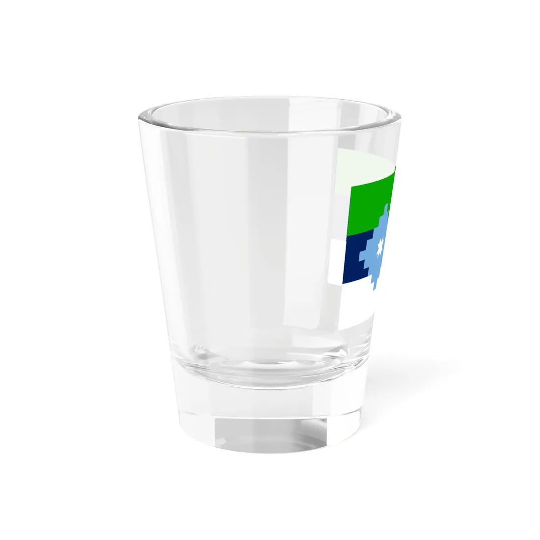 Proposed flag of Independent Patagonia (Argentina) Shot Glass 1.5oz - Go Mug Yourself