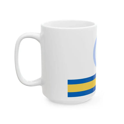 Proposed flag of Iraq Coalition Provisional Authority 2004 (Iraq) White Coffee Mug - Go Mug Yourself