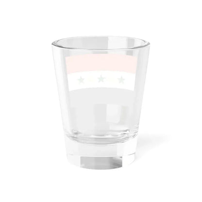 Proposed flag of Iraq second proposal 2008 (Iraq) Shot Glass 1.5oz - Go Mug Yourself