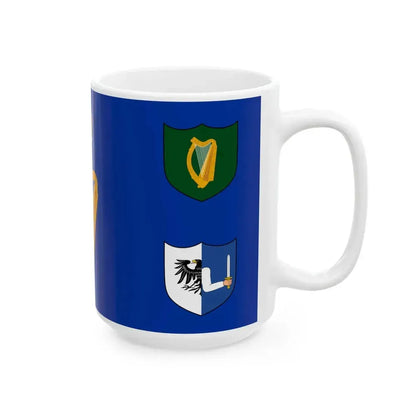Proposed flag of Ireland 1928 (Ireland) White Coffee Mug - Go Mug Yourself