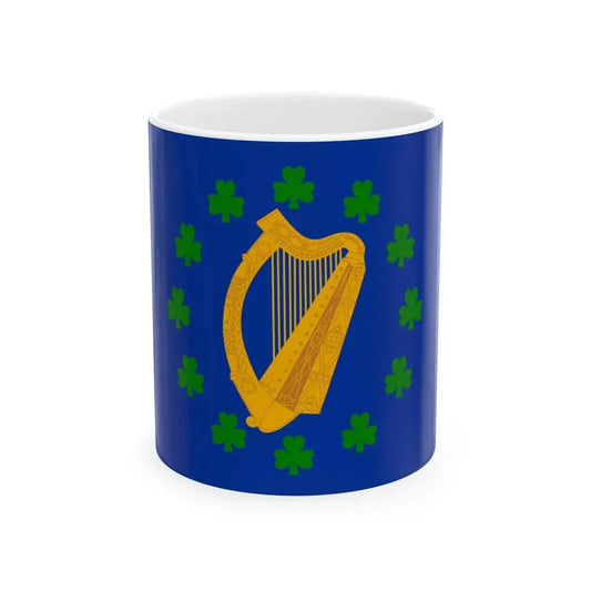 Proposed flag of Ireland 1939 (Ireland) White Coffee Mug 11oz - Go Mug Yourself