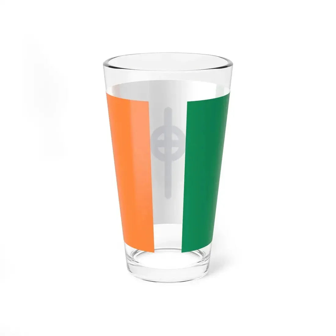 Proposed flag of Ireland 1951 (Ireland) Pint Glass 16oz - Go Mug Yourself