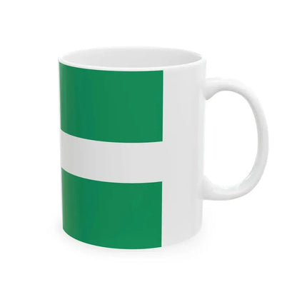 Proposed flag of Ireland 1957 (Ireland) White Coffee Mug - Go Mug Yourself