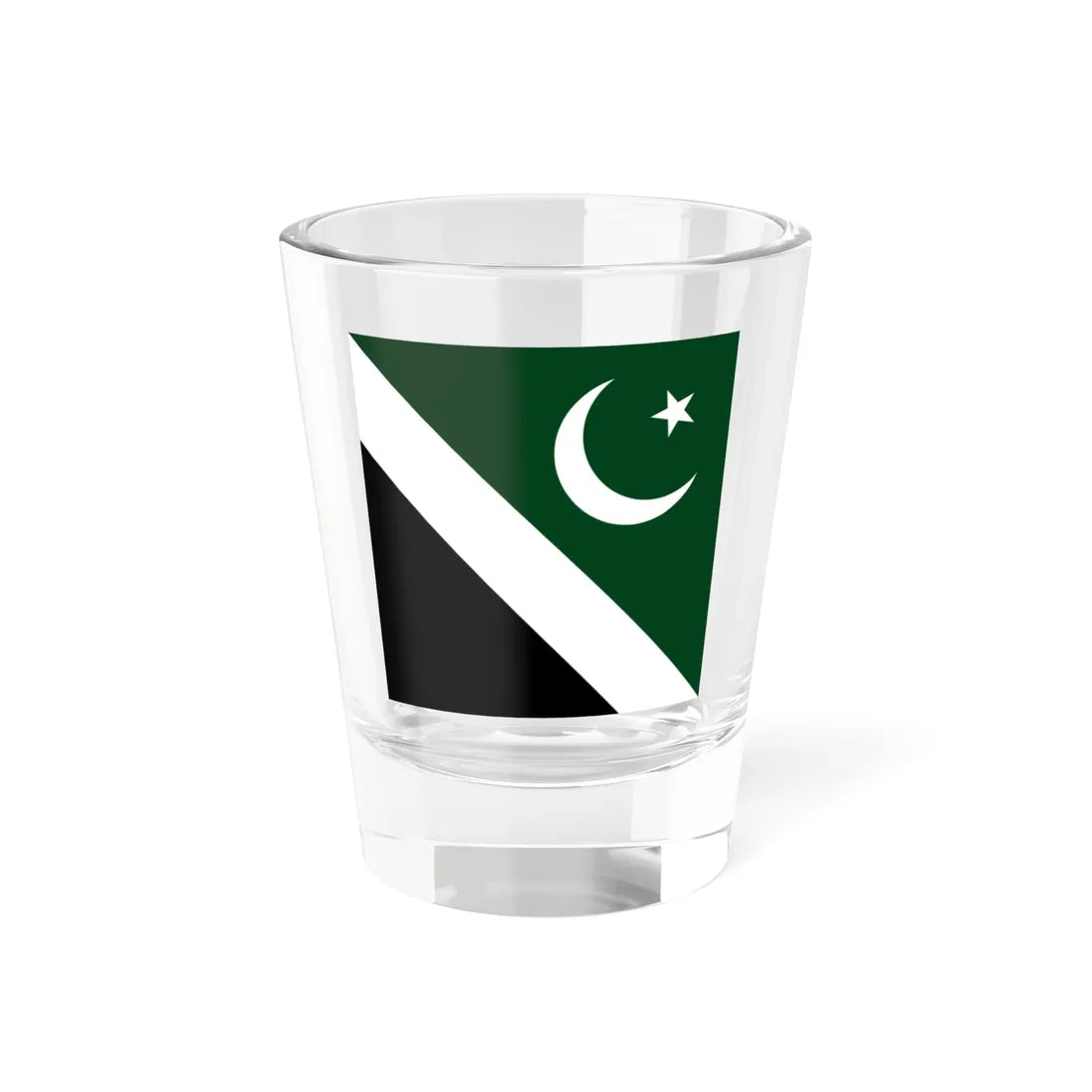 Proposed Flag of Islamabad Capital Territory (Pakistan) Shot Glass 1.5oz 1.5oz - Go Mug Yourself