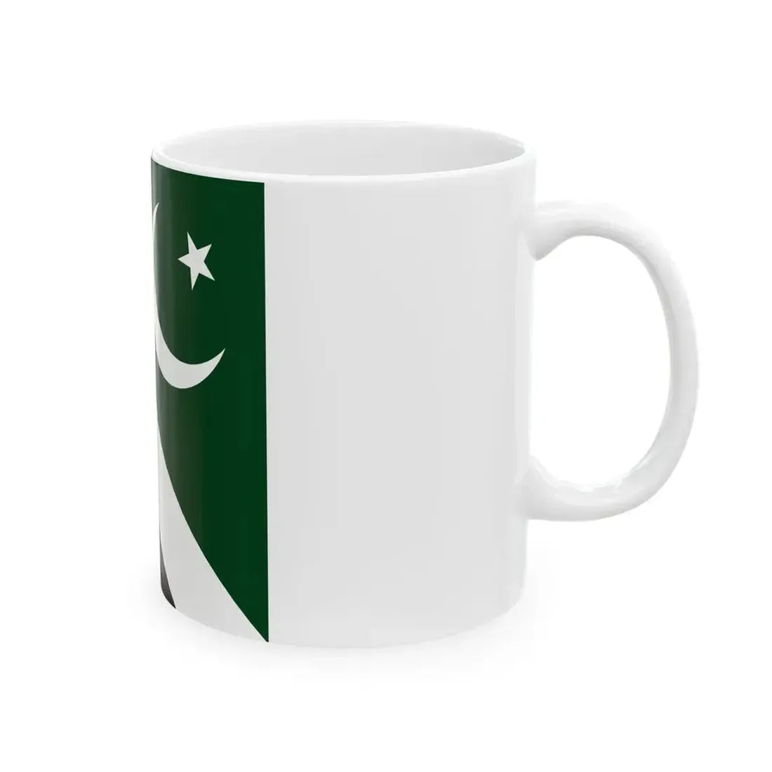 Proposed Flag of Islamabad Capital Territory (Pakistan) White Coffee Mug - Go Mug Yourself
