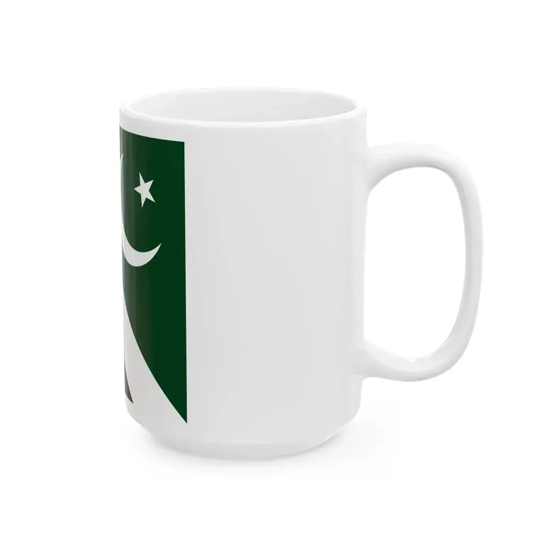 Proposed Flag of Islamabad Capital Territory (Pakistan) White Coffee Mug - Go Mug Yourself