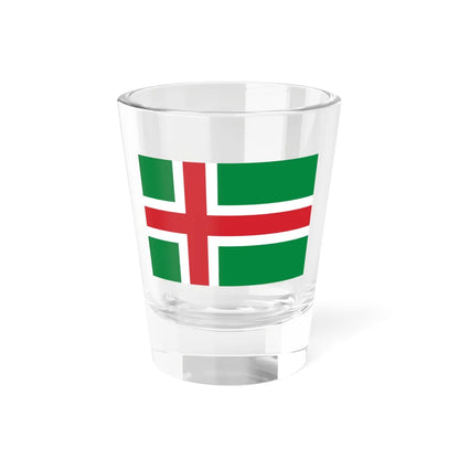 Proposed flag of Italy by Daniele Fisichella (Italy) Shot Glass 1.5oz 1.5oz - Go Mug Yourself