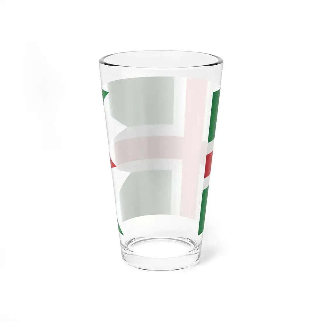 Proposed flag of Italy by Daniele Fisichella triple-tailed (Italy) Pint Glass 16oz - Go Mug Yourself