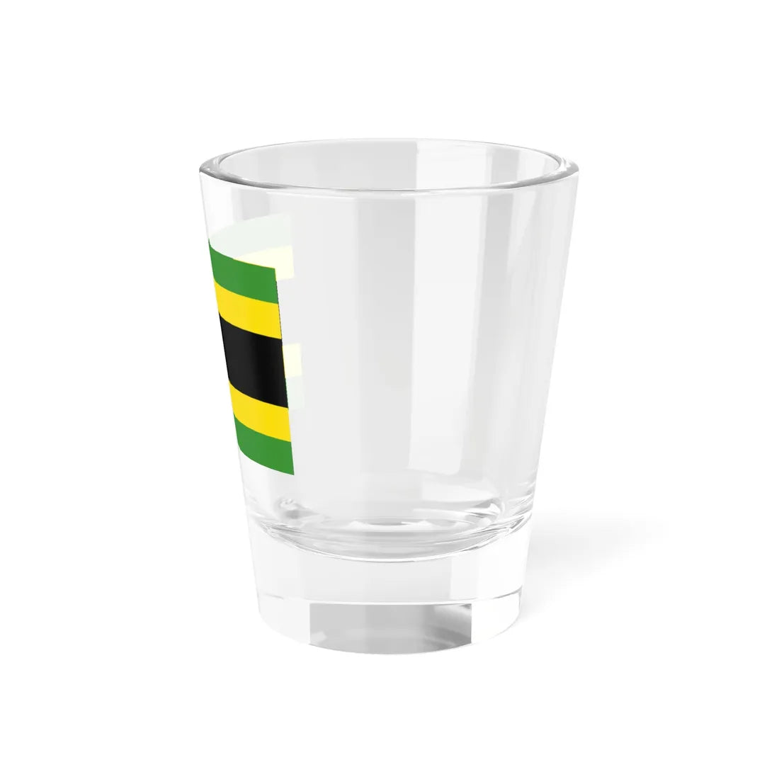 Proposed flag of Jamaica (Jamaica) Shot Glass 1.5oz - Go Mug Yourself