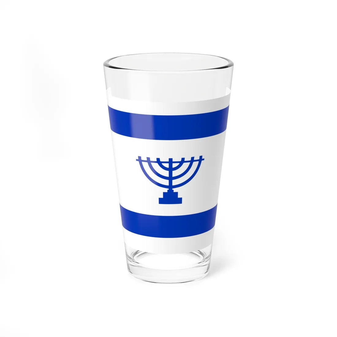 Proposed flag of Judea (Israel) Pint Glass 16oz 16oz - Go Mug Yourself