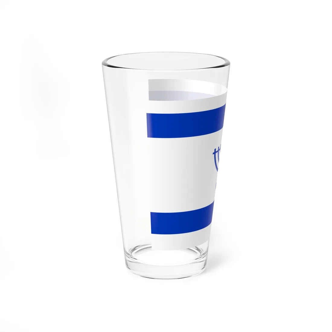 Proposed flag of Judea (Israel) Pint Glass 16oz - Go Mug Yourself