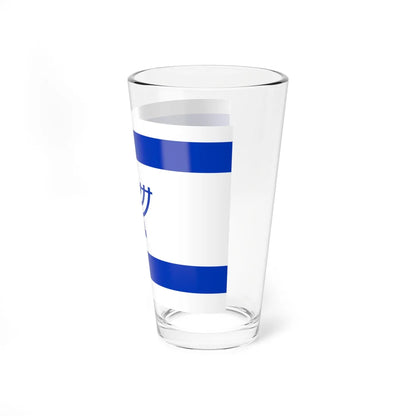 Proposed flag of Judea (Israel) Pint Glass 16oz - Go Mug Yourself