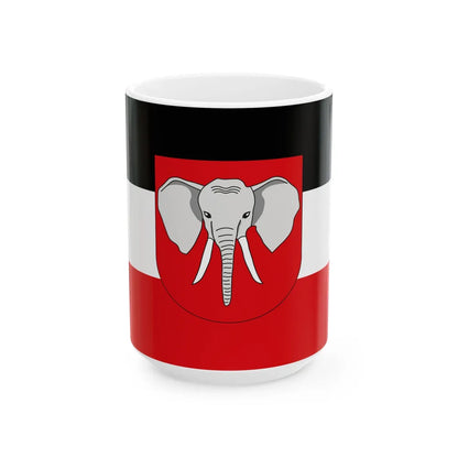 Proposed Flag of Kamerun 1914 (Cameroon) White Coffee Mug 15oz - Go Mug Yourself