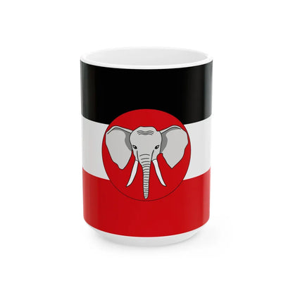 Proposed Flag of Kamerun 1914 Variant (Cameroon) White Coffee Mug 15oz - Go Mug Yourself