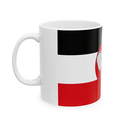 Proposed Flag of Kamerun 1914 Variant (Cameroon) White Coffee Mug - Go Mug Yourself