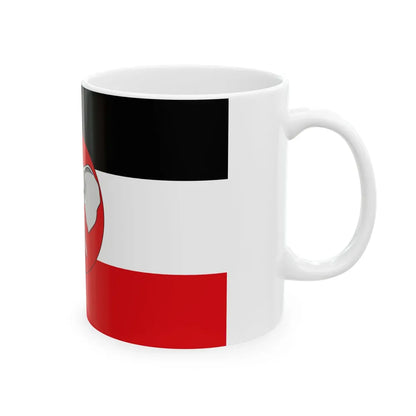 Proposed Flag of Kamerun 1914 Variant (Cameroon) White Coffee Mug - Go Mug Yourself